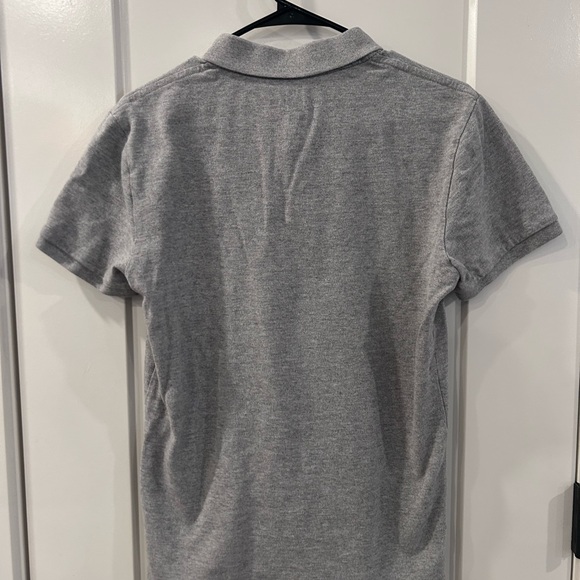 American Eagle Outfitters Gray Polo with Blue Accent - Picture 4 of 4
